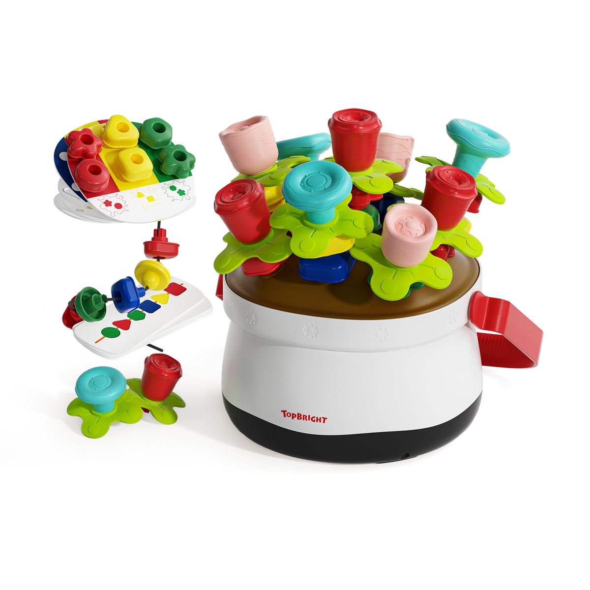 Sensory Flower Pot A Fun and Educational Toy for Babies