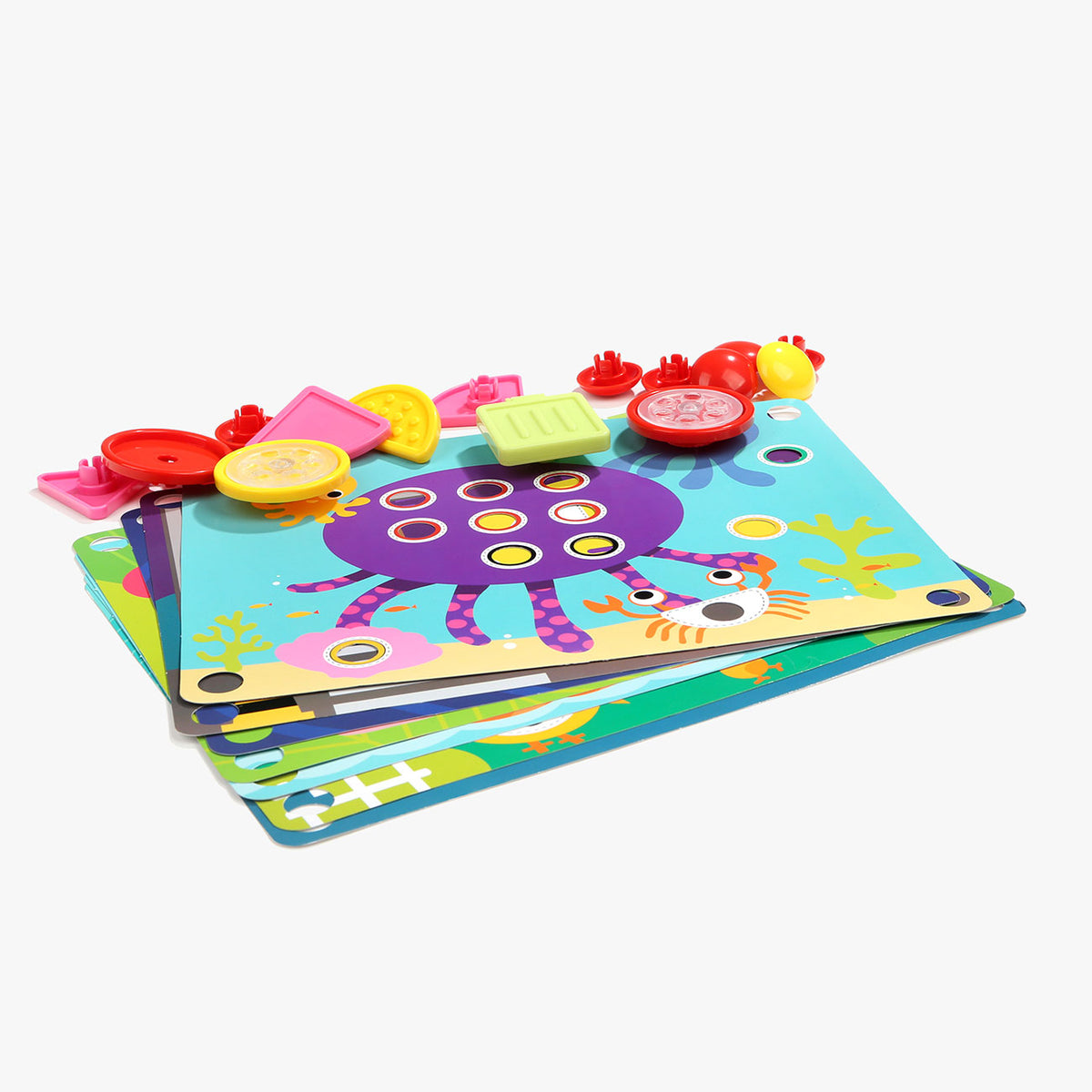 8In1 Button Puzzle Challenging and Fun Child Toy
