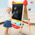 Whiteboard, chalkboard, and art table. - A creative space for your child.