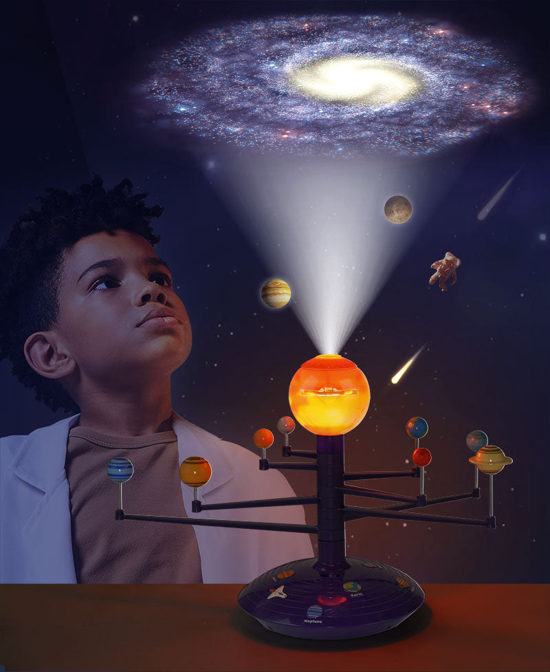 Solar System Planetary Electronic Projector - Science Can