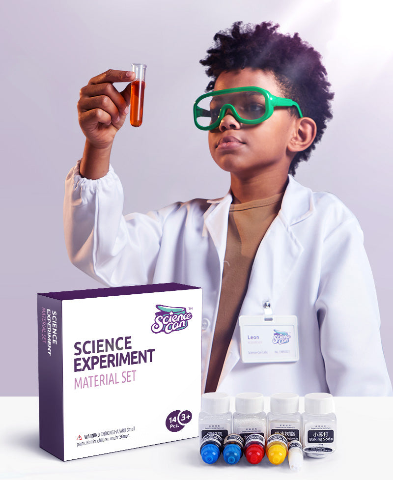 Science Experiment Material Set - STEAM Science Can - 