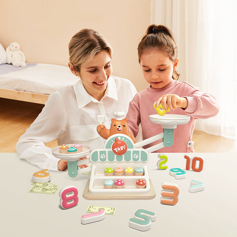 Yummy Bear 123 Scale - Teach Your Kids To Use A Scale! - Learn scale with fun