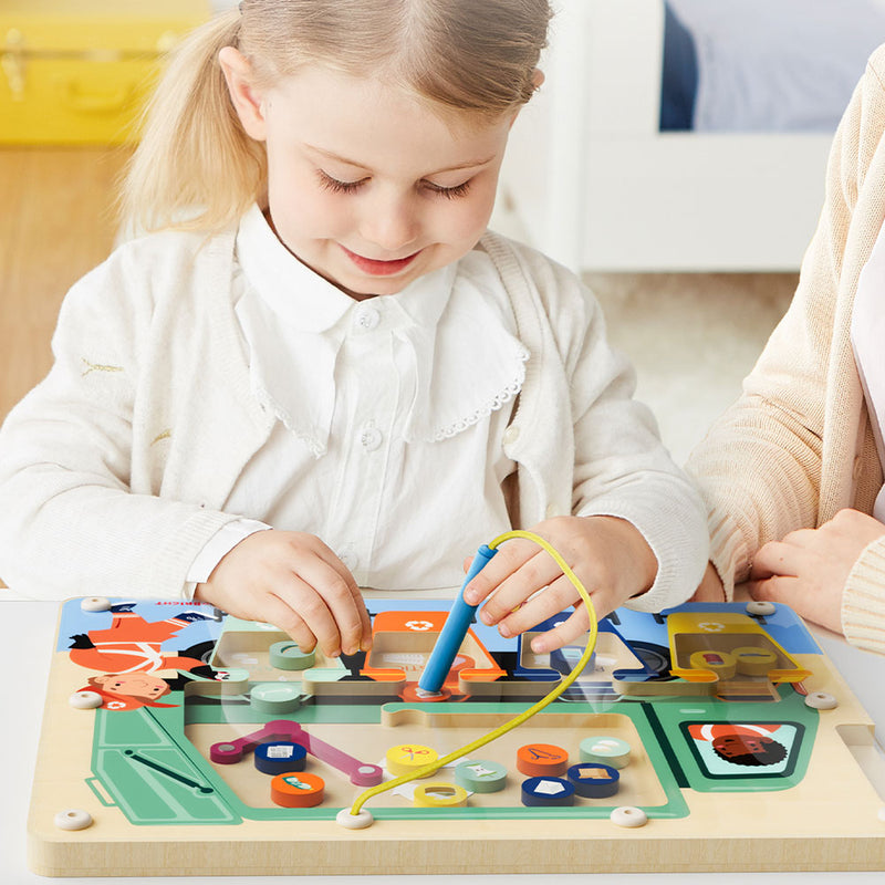  - Magnetic Maze Toys: Waste Sorting and Fun