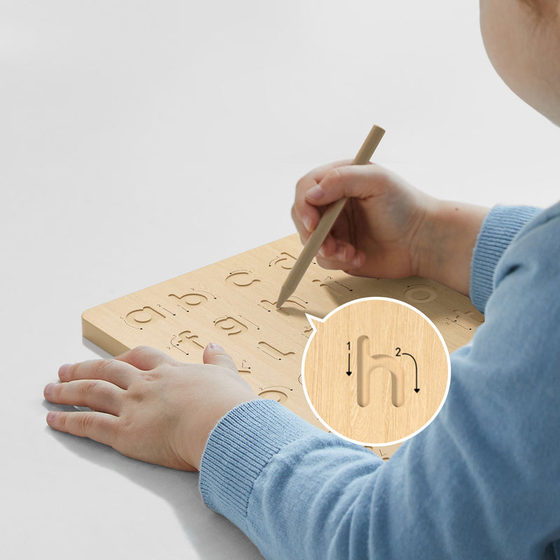 Montessori Alphabet Learning Toy: Perfect Writing Aid for Kids Aged 3-5 - Perfect Companion for Pre-School Kids