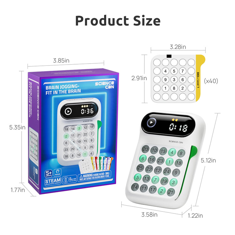Speed Number 3 In 1 STEM Toy