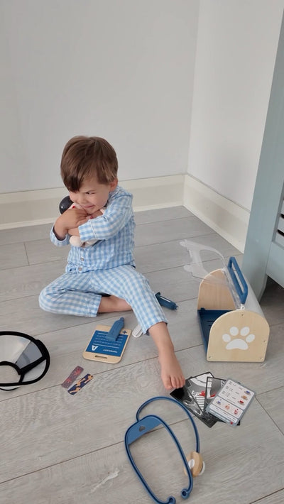 Meet care pets Dr dog, Hendersons new best friend, teaching him though role play how to be empath...