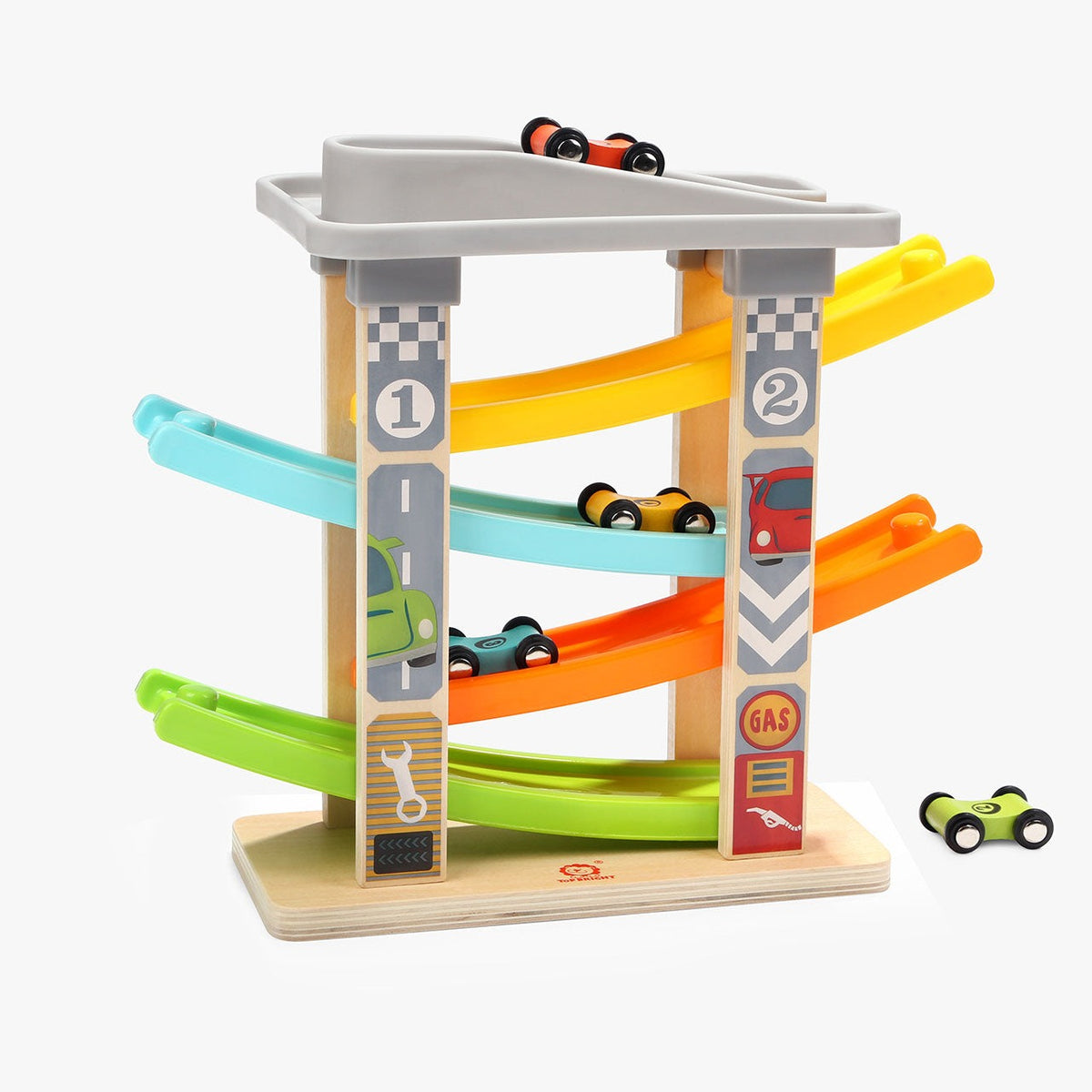 Wooden Ramp Racer - Topbright ®️