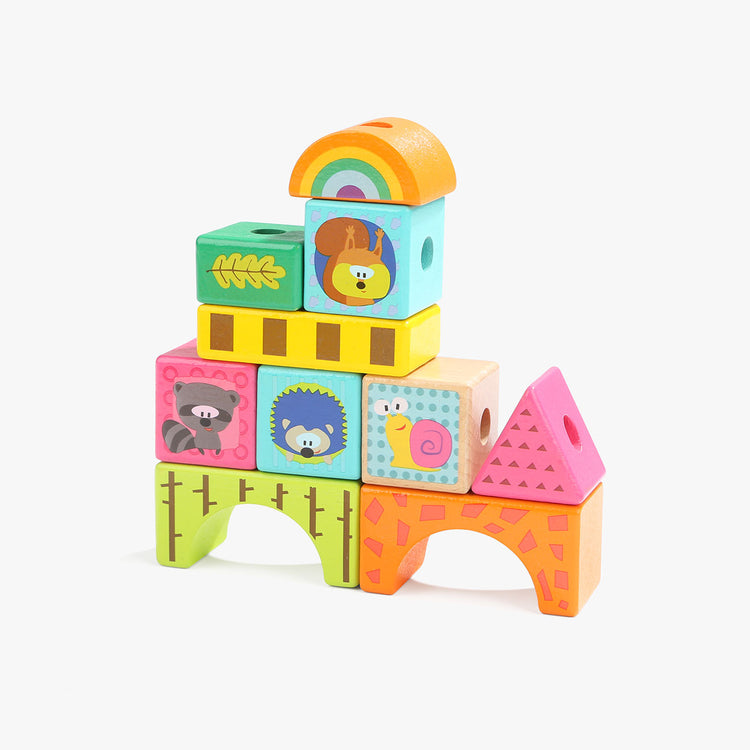 Forest Animal Building Blocks