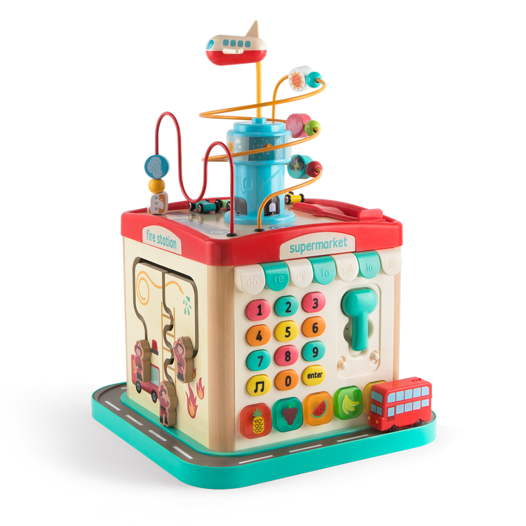 London Bus City Activity Cube