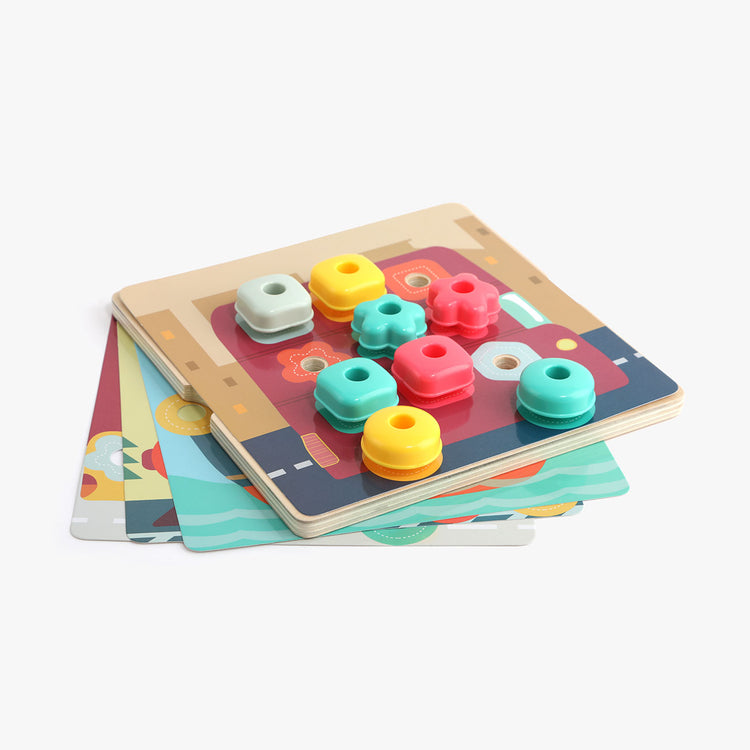 Stack & Lacing Button Box