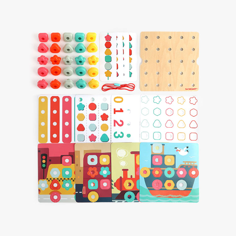 Stack & Lacing Button Box