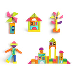 Wooden 123 Animal Blocks - Image