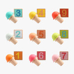 Colorful Number Cognitive Ice Cream Learning Box - Image