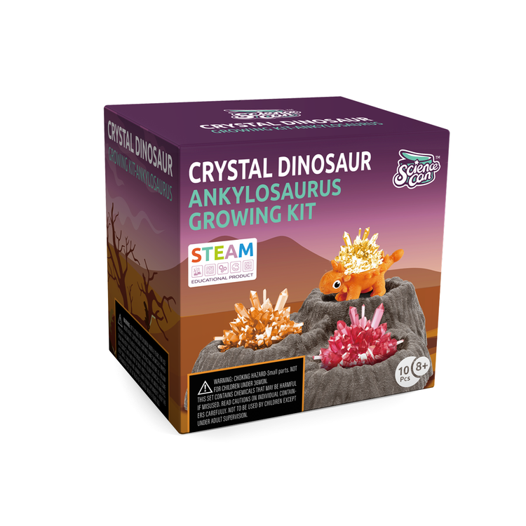 Crystal Dinosaur Growing Kit - Stegosaur