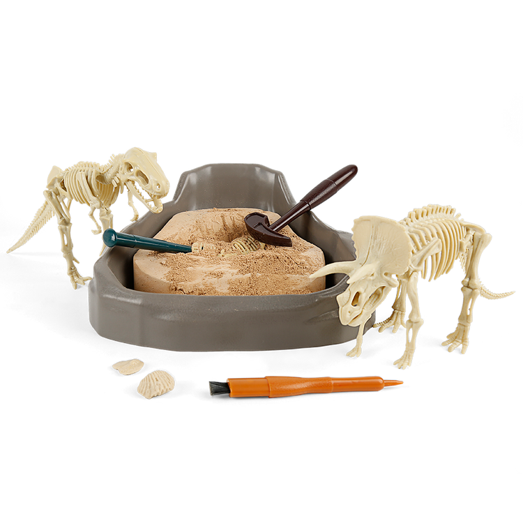 Cretaceous Deluxe - Dinosaur Fossil Dig Kit